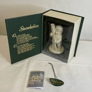 SNOWBABIES “Let’s Go Skiing” DEPARTMENT 56 Ivory Skier Figurine